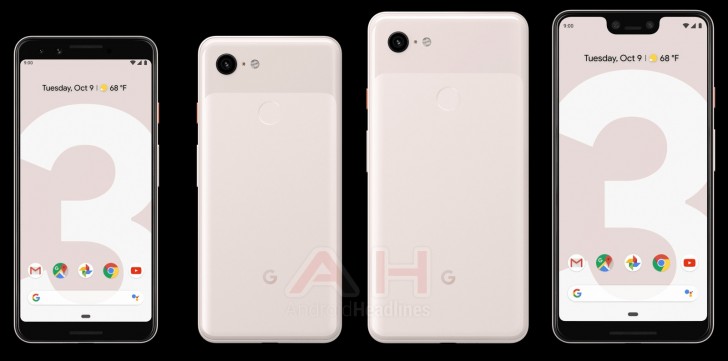 اولین تصویر فاش شده از گوشی&zwnj;های Pixel 3 و Pixel 3 XL گوگل در رنگ کرم+تصاویر