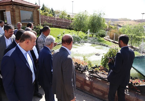 بازدید نوبخت از دهکده طبیعت قزوین