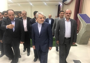 بازدید معاون رییس جمهور از مرکز رشد و فناوری دانشگاه آزاد قزوین