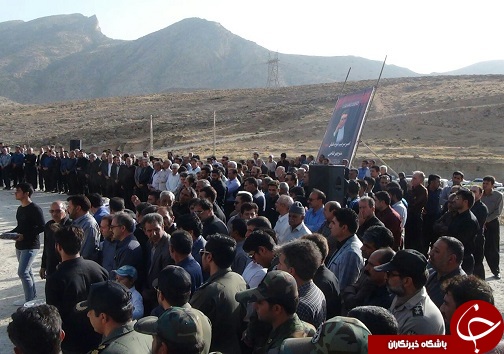 برگزاری مراسم چهلمین روز شهادت سرتیپ خلبان شهید منو چهر فتاحی + تصاویر