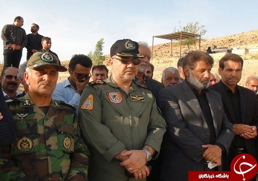 برگزاری مراسم چهلمین روز شهادت سرتیپ خلبان شهید منو چهر فتاحی + تصاویر