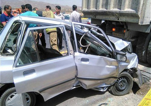 ۱۲ مصدوم در دو حادثه رانندگی