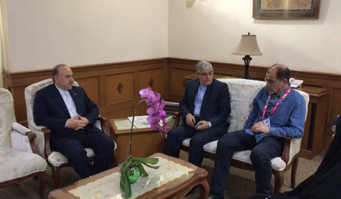 وزیر ورزش و جوانان کشورمان وارد جاکارتا شد وزیر ورزش و جوانان کشورمان وارد جاکارتا شد