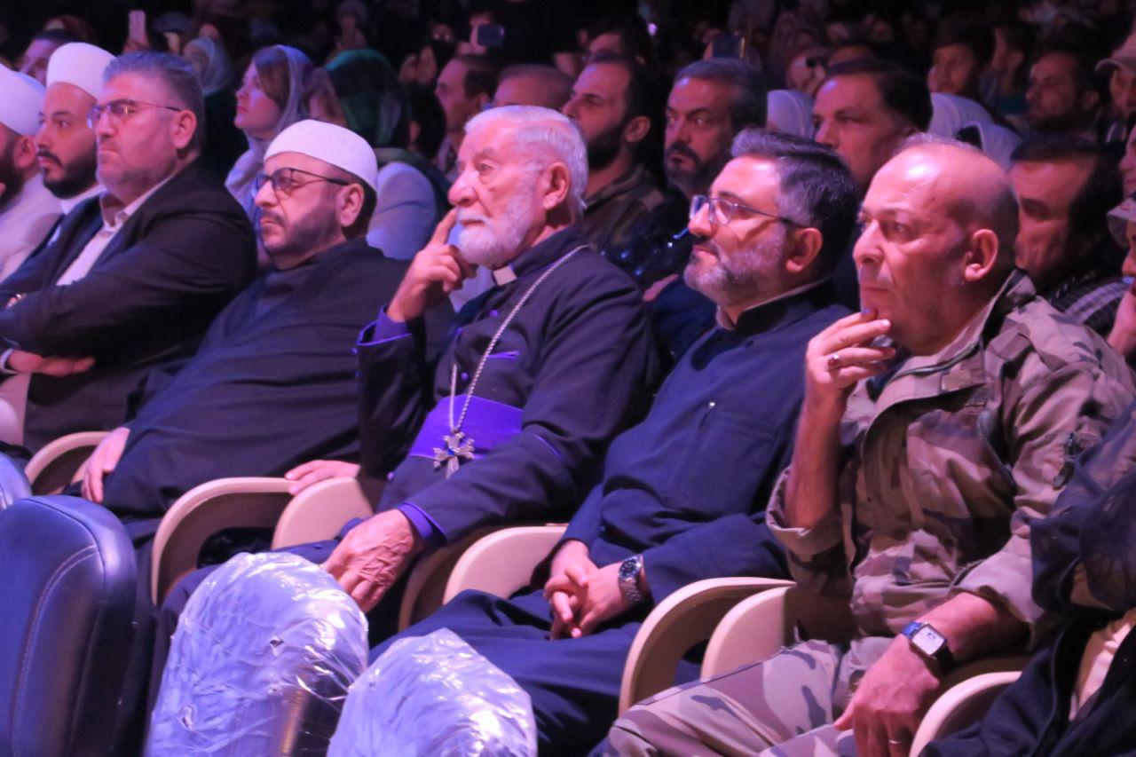 تقدیر علمای مسیحی و اهل سنت از عوامل نمایش &laquo; خورشید از حلب طلوع می کند&raquo;