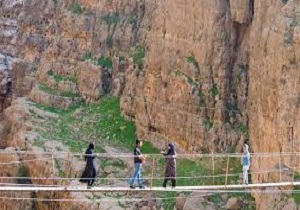 تبدیل پل دره خزینه پلدختر به سایت گردشگری