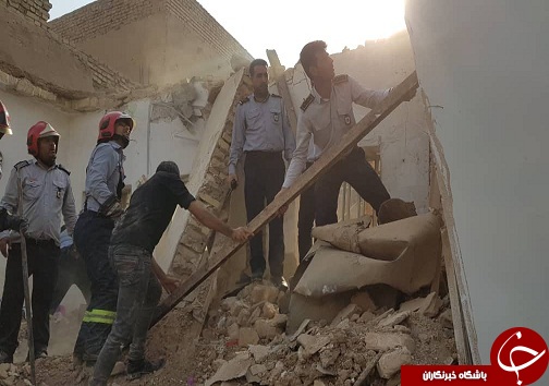 نشت و انفجار گاز در اهواز حادثه آفرید