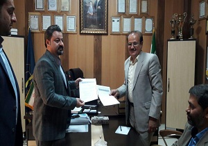 تفاهم نامه اداره کل اتباع و امور مهاجرین بابیمارستان امام خمینی (ره) کرمانشاه