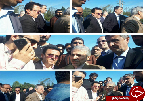 بازدید نوبخت معاون رئیس جمهور از مناطق سیل زده غرب مازندران +تصاویر