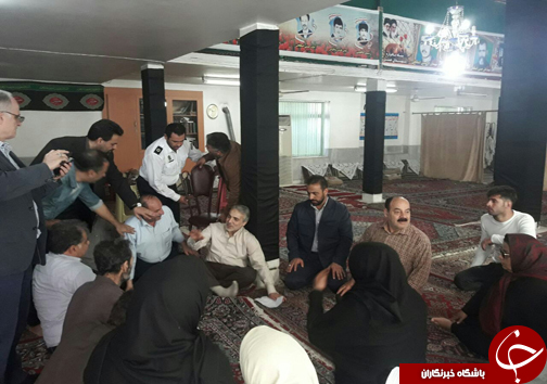 بازدید نوبخت معاون رئیس جمهور از مناطق سیل زده غرب مازندران +تصاویر