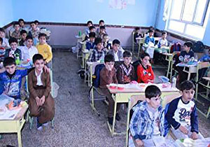 برپایی پایگاه تغذیه سالم در مدارس مهاباد