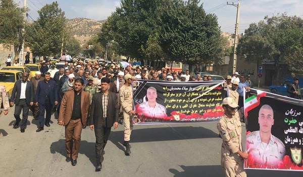 شهادت یکی از ماموران مرزداری در مرز مریوان