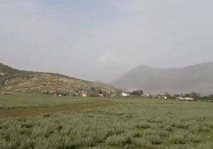 طبیعت دیدنی و سرسبز در روستای گازه + فیلم