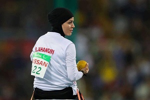 بتول جهانگیری به مدال طلای پرتاب وزنه کلاس F33 رسید