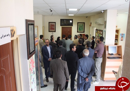 بازدید شهردار اهواز از کتابخانه کوثر
