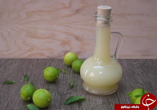 آبلیمو چاشنی خوش طعم سفره های ایرانی/خواص آنتی اکسیدان و ویتامین cموجود در لیمو برای بدن انسان بسیار مفید است