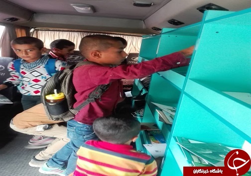 اجرای برنامه های فرهنگی ایستگاه کتابخانه سیار در مناطق روستایی و محروم خوزستان