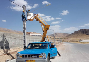 بهره برداری از پنج پروژه برق رسانی در اردل