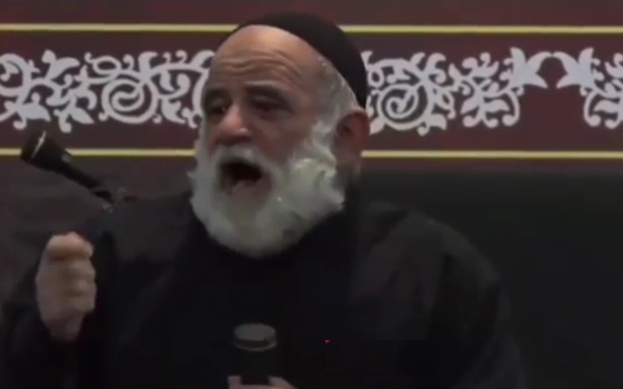 شعرخوانی طوفانی پیرغلام اهل بیت حاج ماشاءالله پشتکوهی درباره رفتن به کربلا+فیلم