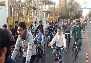 همایش دوچرخه سواری پنجشنبه‌های یزد به ایستگاه ۱۲۵رسید