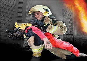 نجات 3 نفر توسط آتش نشانان همدانی