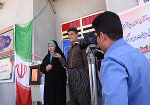 افتتاح مدرسه سه کلاسه روستای حشمر ثلاث باباجانی