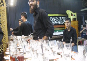 چایخانه صلواتی هئیت کربلایی‌ در کاشان + فیلم