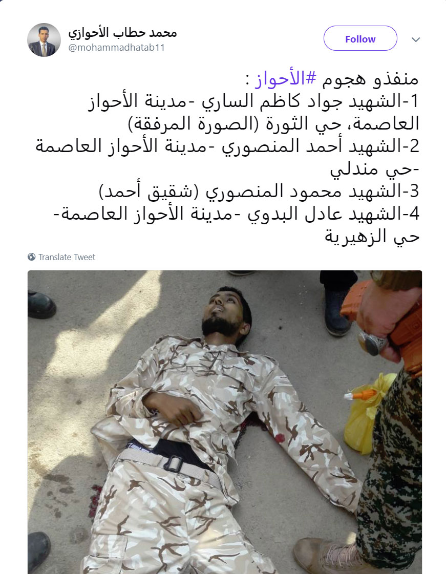 عناصر حاضر در فیلم همان تیم ترور اهواز بودند؟/این عناصر جزو تروریست&zwnj;هایی بودند که از صحنه عملیات گریختند؟/