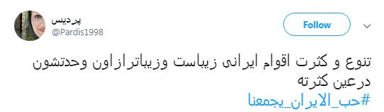 پیام کاربران به منافقان #حب_الایران_یجمعنا +تصاویر