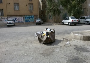 وضعیت نامناسب بهداشت در معابر پردیس اهواز + تصاویر
