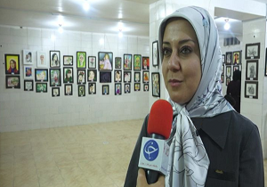 برپایی نمایشگاه آثار هنر‌های تجسمی در بافق