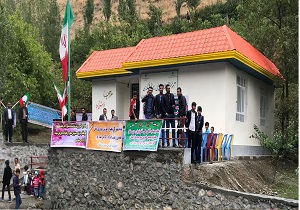 افتتاح مدرسه  ابتدایی خیر ساز در روستای گوزیک سلماس