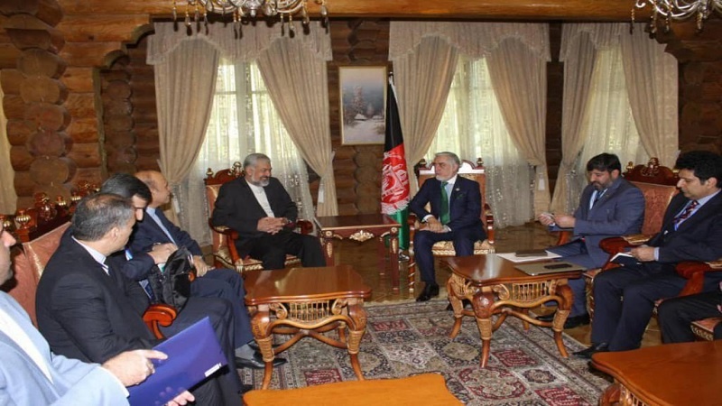 تاکید ایران و افغانستان بر گسترش روابط دو جانبه