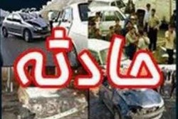 واژگونی خودرو جان 2 نفر را گرفت