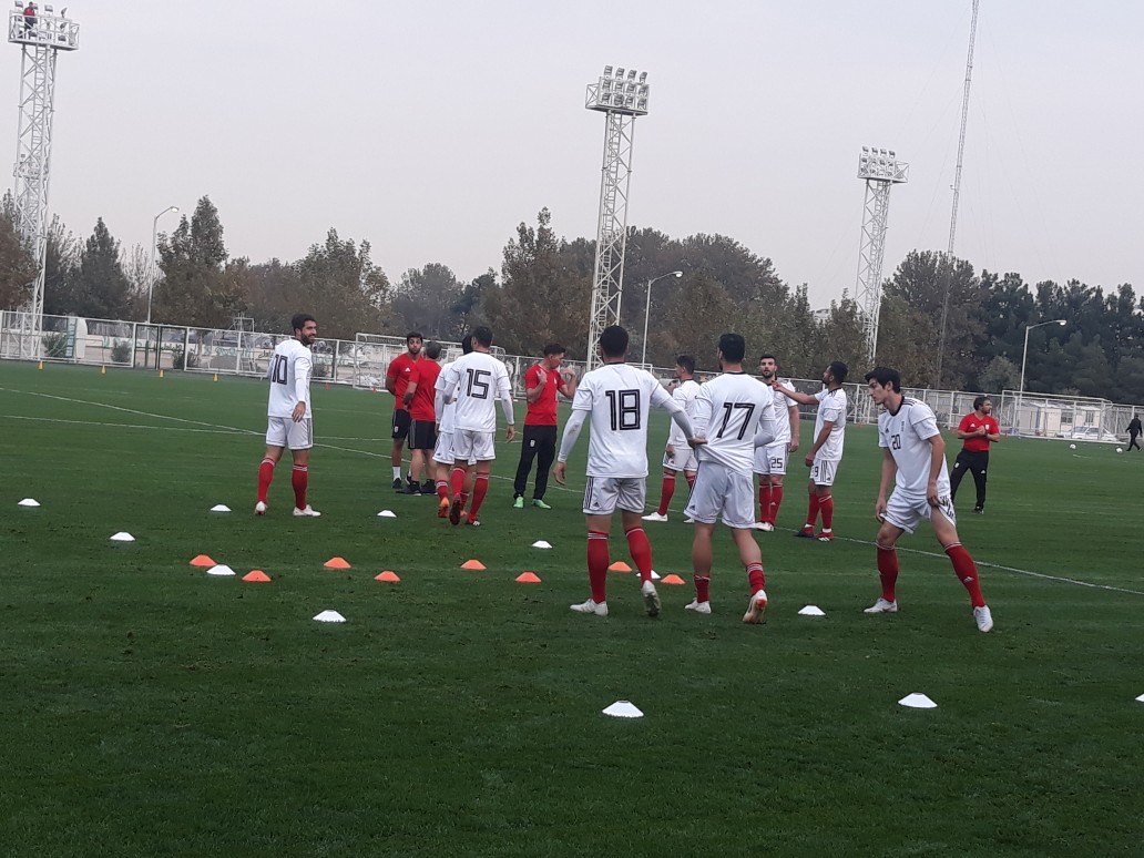 تمرین تیم ملی فوتبال ایران برگزار شد