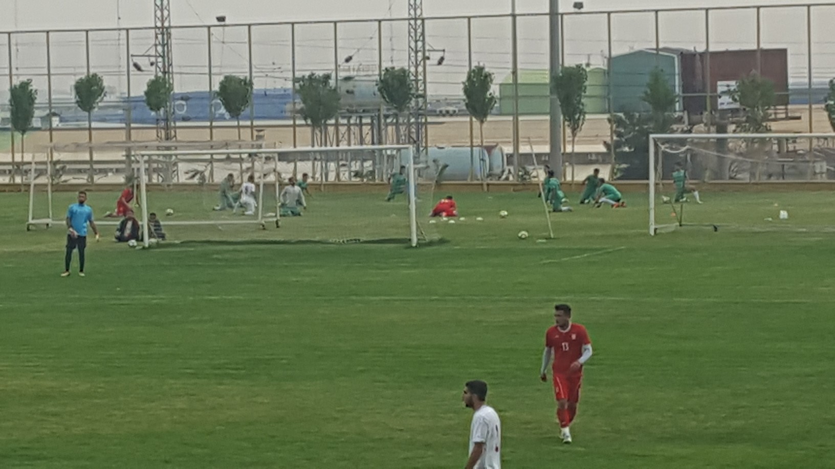 ملی پوشان امید ایران پا به توپ شدند +تصاویر
