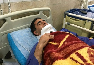 ضرب و شتم خبرنگار صدا و سیمای مرکز قزوین