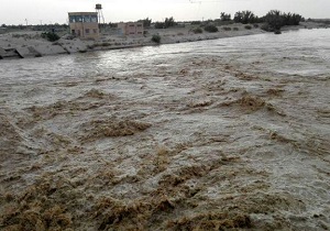 سیلاب در جاده سرخه - لاسجرد خسارتی در بر نداشت
