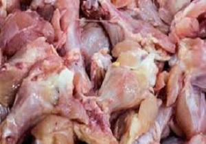 کشف ۵۰۰ کیلوگرم گوشت مرغ فاسد در بیجار