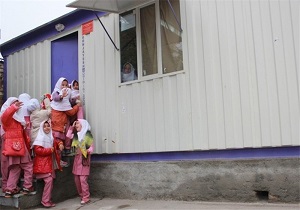 وجود بیشترین مدارس کانکسی در شهر نهبندان