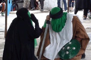 برگزاری نمایش آیینی تعزیه در فومن