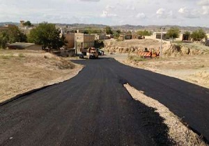 بهسازی معابر روستاهای آبژدان اندیکا با اعتبار میلیاردی