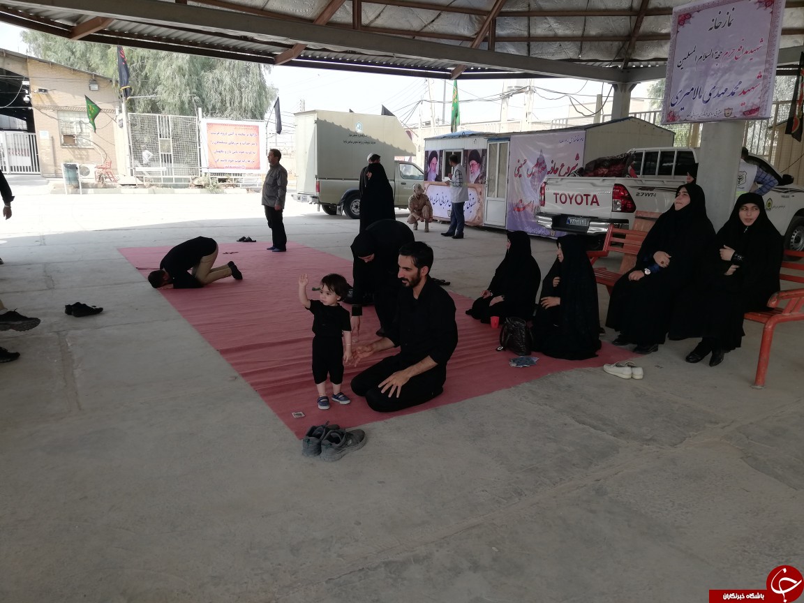 تصاویری از پایانه مرزی مهران/ هم اکنون