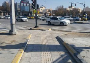 مناسب سازی  80 درصد تقاطع‌ها و پیاده رو های  شهر برای روشندلان