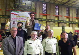کسب مقام دومی تیم کاراته پلیس مازندران در مسابقات ناجا