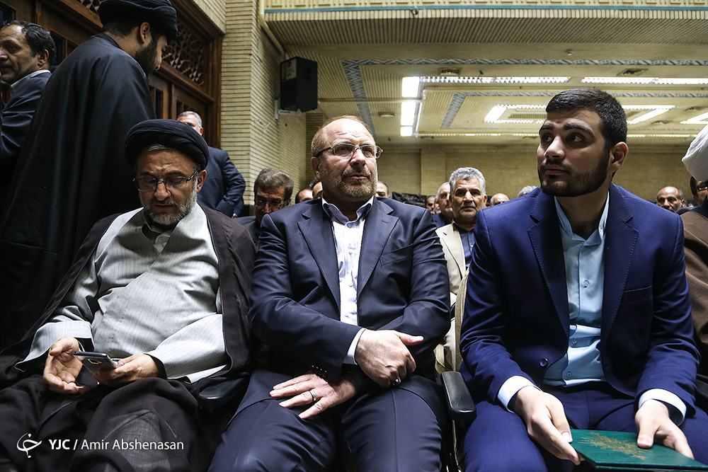 مراسم ترحیم والده برادران اسماعیلی در مسجد نور تهران برگزار شد+تصاویر