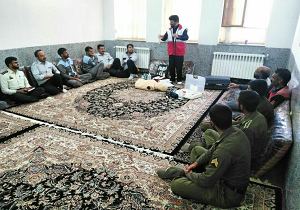 برگزاری دوره آموزشی امداد و نجات در شهر نیر