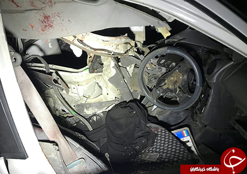 برخورد مرگبار خودرو با ستون برق