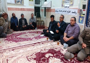 برگزاری میز خدمت در روستای مرک