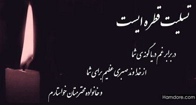 مادر شهید محمد عبدالحسینی به فرزند شهیدش پیوست