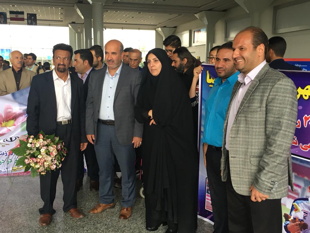 بازگشت ورزشکاران فارس از بازی&zwnj;های پاراآسیایی